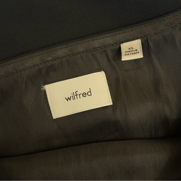 Aritzia Wilfred Renewal Dress In Black Womens Size XS - Picture 6 of 9